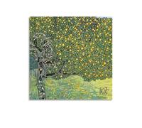 Golden Apple Tree, 1903 by Gustav Klimt's Poster (2) Wall Art Painting Canvas Living Room Prints Bedroom Decor 24x24inch(60x60cm)