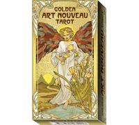 Golden Art Nouveau Tarot: 78 full colour cards with gold foil impressions & instructions