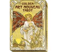 Golden Art Nouveau Tarot Grand Trumps: 22 full col cards with gold foil embossing & instructions