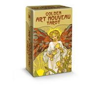 Lo Scarabeo Tarot Deck Golden Art Nouveau Tarot – 78 full colour cards and instructions – Mini