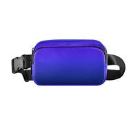 Golden Autumn Trendy Fanny Waist Pack for Men Women Waterproof Bum Belt Bag with Adjustable Strap for Travel Running, Midnight Violet, One Size