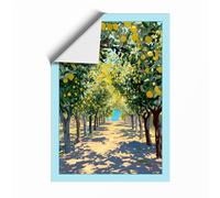 Golden Avenue Impressionism Unframed Wall Art Print A2 (59.4×42cm), Wall Decor for Living Room, Bedroom, Office & Home, Art Gift