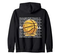 Golden Basketball Drip Sprinkles Ice Cream Respect The Drip Zip Hoodie