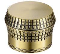 Golden Bell Grinder 2.3 inch Spice Grinder 4 Layers Zinc Alloy Grinder Special Collection- Bronze