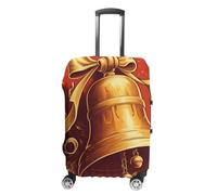 Golden Bell Suitcase Covers Luggage Protector - Travel Elastic Baggage Case Protective, Washable Anti-scratch Large Suit Case Cover for Suitcases Fits 19-32 Inch Luggages, white, M, Flower and Animals