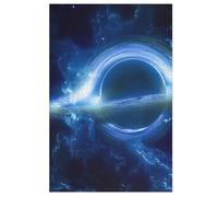 Golden Black Hole 1000 Piece Wooden Jigsaw Puzzles for Adults Puzzle Learning Educational Toys Family Games for Kids Jigsaws (78×53cm)