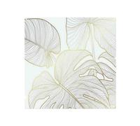 Golden Botanical Line Art Splash Back Benjamin Tate Design Natural One Size