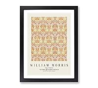 Golden Bough By William Morris Exhibition Museum Painting Framed Print | A3 Black Framed Wall Art | Ready to Hang | Modern Historical Picture | Living Room Bedroom Lounge Office