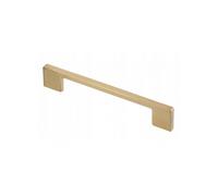 (Golden Brass, 256mm Hole Centre) Slim Line Kitchen Cabinet Handle Furniture Drawer Cabinet Wardrobe Handles Pull
