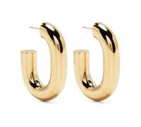 Chunky Retro Metal Earrings - female - Rabanne - Earrings - Yellow - ONE SIZE - Accessories ONE SIZE