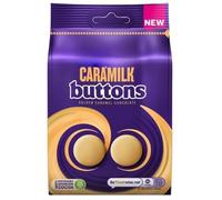 Golden Caramilk Chocolate Buttons Bag 10 x 85G "A balanced diet is a chocolate in each hand" Gift Hamper For Birthday,Christmas,Easter,New Year
