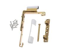 Golden Carbon Steel Upvc Casement Window Hinges with Screws for PVC Frames