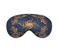 Golden Celestial Sleep Mask Eye Mask Travel Eye Cover