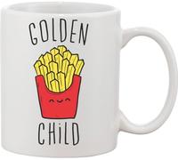 Golden Child A Pach of French Fries Ceramic Mug White