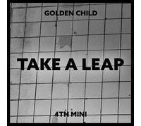 GOLDEN CHILD - GOLDEN CHILD TAKE A LEAP 4th Mini Album B VER CD+Photo Book+4Card+Strap+Sticker+TRACKING CODE K-POP SEALED