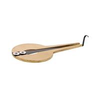 Golden Circular Metal Mouth Harp for Mongolian Throat Singing