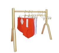 Golden Clothes Rail Mini Display Stand For Underwear,Bras,Jewelry,Etc,Lovely Coat Rack With Nano Gold Coating,Thick Iron Frame,For Live Broadcast,Clothing Store,Home Use