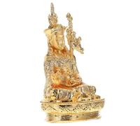 Golden Copper Alloy Bodhisattva Statue Figurine for Temple Decoration