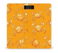 Golden Crab Digital Bathroom Weighing Scales for Body Weight LCD Display