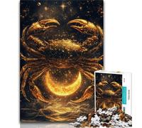 Golden Crab Jigsaw Puzzles for Teenagers 1000 Pieces,Decompressing Intellectual Educational Toy Great Gifts And Toys (75x50cm)