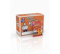 Golden Cross Johnny's SPICY Onion Rings (50gx24pk) Full Box Crisps Corn Snacks Spicy Flavour Flavoursome Snack