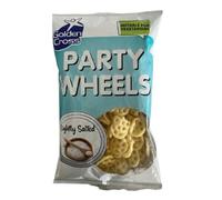 Golden Cross Party Wheels, Lightly Salted, 12 x 90g