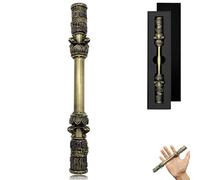 Golden Cudgel For DND Spinner Dice, 6-in-1 Metal Dice Set with Gifts Case for Dungeons and Dragons Gifts, Polyhedral Roleplay Game Dice, Fantasy D&D Tabletop RPG Accessories for Player (Ancient gold)