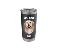 Golden Dad Papa Papi Father for Father's Day Vati Paps Daddy Stainless Steel Insulated Tumbler