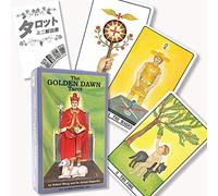 Golden Dawn Tarot The Golden Dawn Tarot Divination, Includes Japanese Instruction Manual (English Language Not Guaranteed) FLATLAND Authentic, 78 Tarot Cards