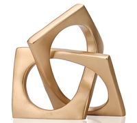 Golden Decor Geometric Statues (A)