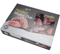 Golden Dome Delicious and Juicy Medium Medjool Dates - All Natural, No Added Sugar, Free from Additives, Sustainably Grown and Hand-Picked Palestinian Dates (5kg)