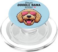 Golden Doodle Dog Goldendoodle Grandma Best Doodle Nana PopSockets PopGrip for MagSafe