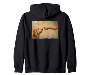 Golden Doodle Dog Zip Hoodie