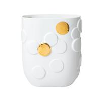 Golden dot vase Räder