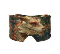 Golden Dragon Print Eye Shade Cover for Nap Travel Yoga,Eye Cover Blindfold Travel Office Nap Airplane