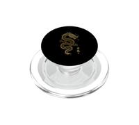 Golden Dragon Tattoo Art Japanese Kanji Mythical Creature PopSockets PopGrip for MagSafe