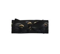 Golden Eagle Beak Baby Headbands for Girls Newborn - Soft Stretchy Adjustable Infant Headband for 0-24 Months