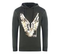 Golden Eagle Logo Black Hoodie Cavalli Class Black L