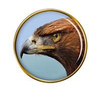 Golden Eagle Pin Badge