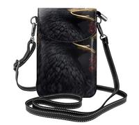 Golden Eagle This microfiber leather pouch features multiple pockets, making it perfect for everyday outings.