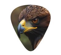 Golden EagleGuitar Picks, 12-Piece Pattern Set, Three Different Thicknesses for Acoustic Electric Guitar and Other Instruments