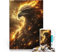 golden eagleJigsaw Puzzles 1000 Pieces for teenagers Learning Educational Toys Family Games Wishlist with Santa Claus 38x26cm