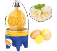 Golden Egg Maker Manual Puller & Scrambler for Golden Eggs, Portable Silicone Yolk Mixer with Drawstring