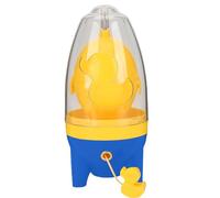 Golden Egg Spinner - Manual Shaker with Pull Cord Hand Operated Egg Yolk Blender Integrated Cutting Attachment | Portable, Easy to Use Kitchen Gadget for Breakfast
