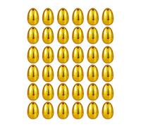 Golden Eggs, Fillable Easter Eggs, Treats for Easter Egg Baskets, Equipment for The Easter Egg, Classroom Rewards, School Festivals, 36pcs