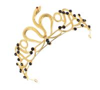 Golden Egyptian Snake Tiara for Women and Bride Halloween Costume