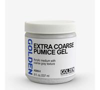 Golden Acryl Med 8 Oz X-Coarse Pumice Gel