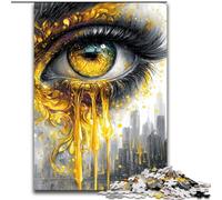 Golden Eye Puzzles for Adults And Teenagers, for Age 14 Years And over Stress Relief Christmas Game Presents for Women (50x75cm)