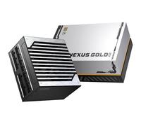 GOLDEN FIELD Nexus Gold 1050W Full Modular Power Supply, 80Plus Gold with ATX3.1 & PCIe 5.1 Certified, 105°C-Rated Japanese Capacitors, Native 12V-2x6, LLC+DC-DC+Active PFC, 5-Year Warranty
