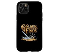 Golden Finds Treasure Hunter Metal Detecting Fan Case for iPhone 11 Pro